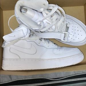 Kids size 5.5 Nike Air Force 1s